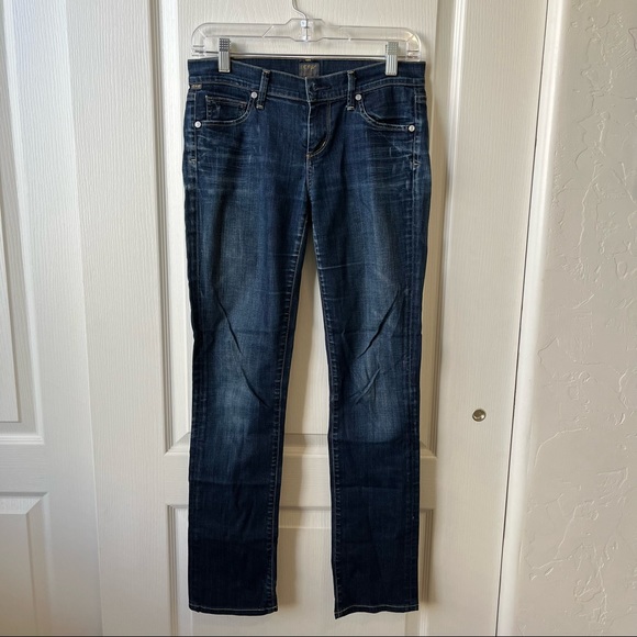 Citizens of Humanity Ava Low Rise Straight Leg Jeans - Picture 1 of 10